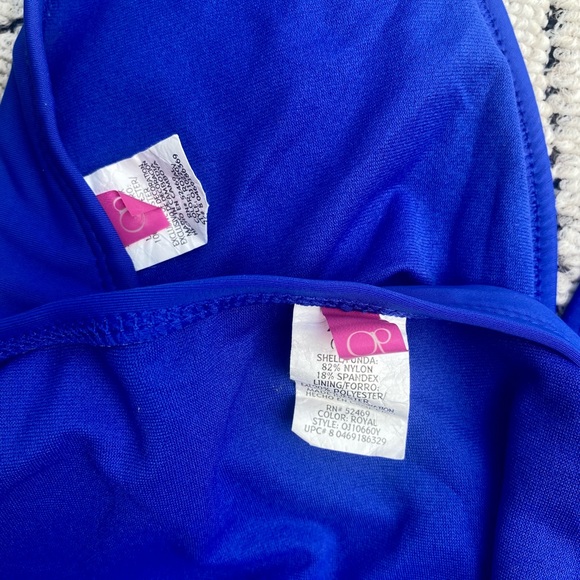 BUNDLE! Ocean Pacific && Joe Boxer Royal Blue Bikini set XL - Picture 11 of 16